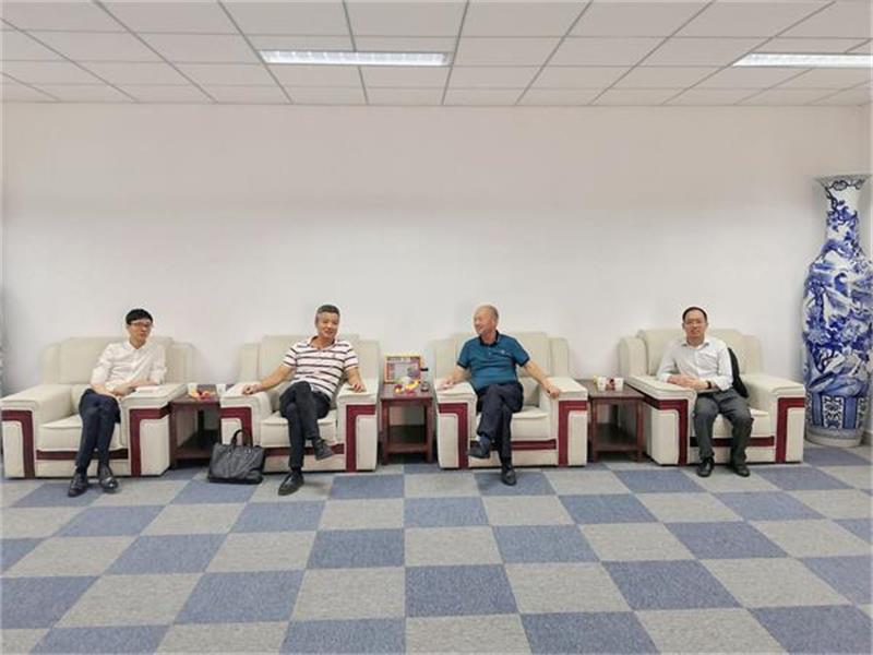 清华研究院陆院长一行 来万搏线上平台,万搏（中国）共商产业规划