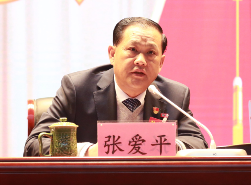 张爱平同志宣读中共万搏线上平台,万搏（中国）第一届党委成员分工及纪委成员分工