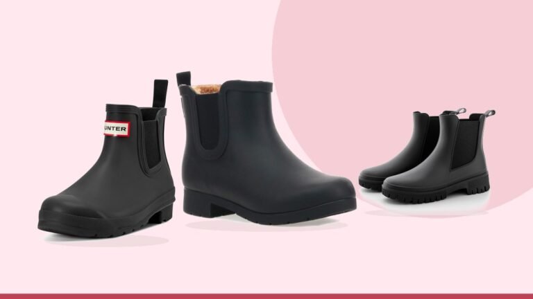 Best ankle rain boots – Chooka Women's Delridge Waterproof Faux Fur Chelsea Rain