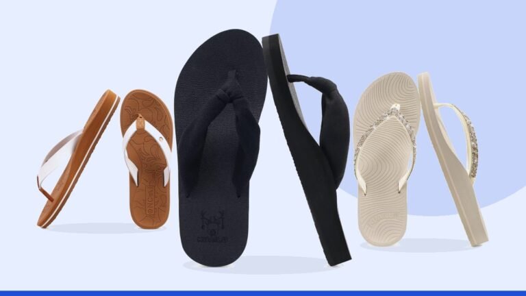 Best with arch support flip flops – KuaiLu Flip Flops for Women with Arch Support