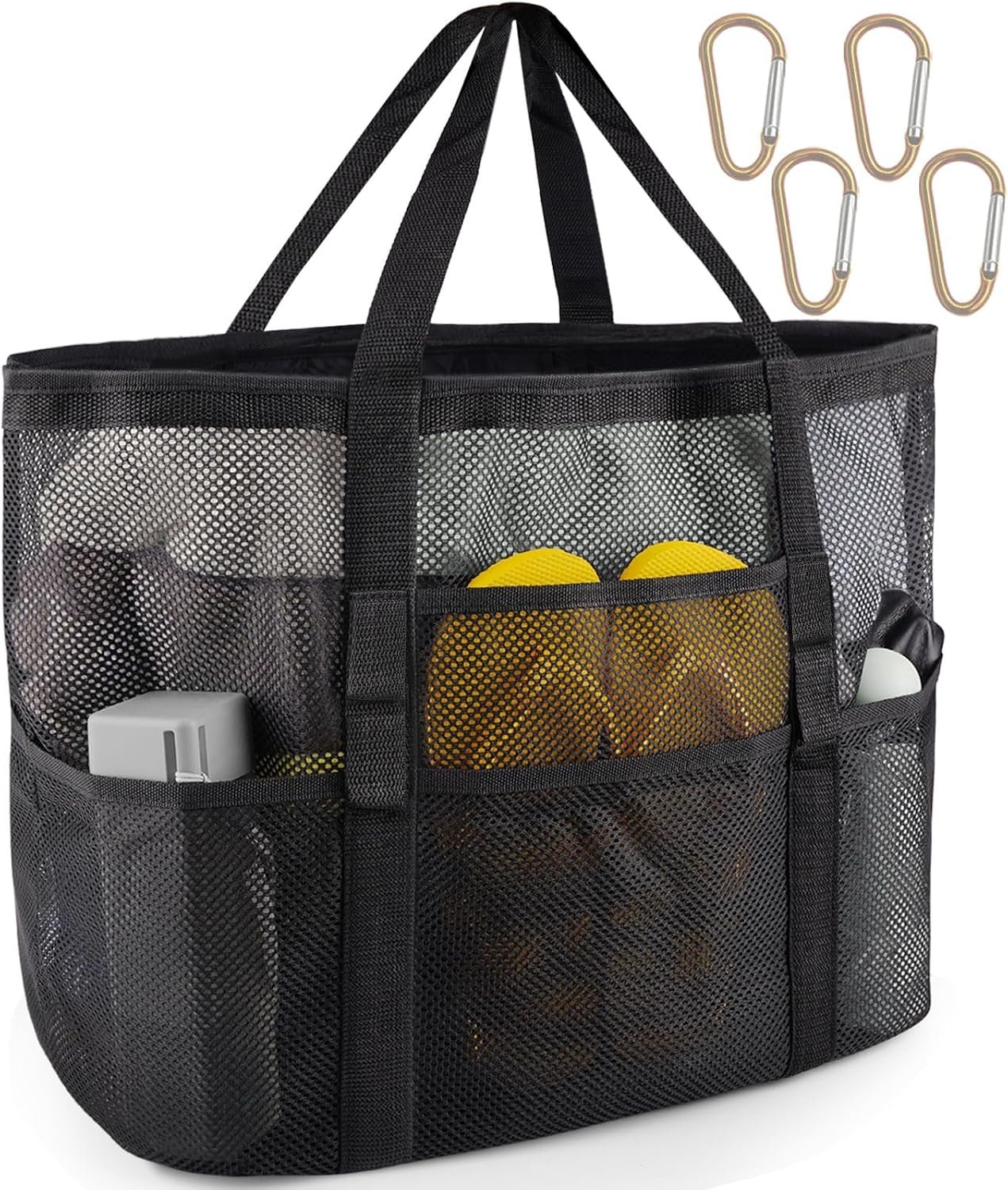 Best beach bag – SRISE Mesh Beach Bag - Large Beach Tote