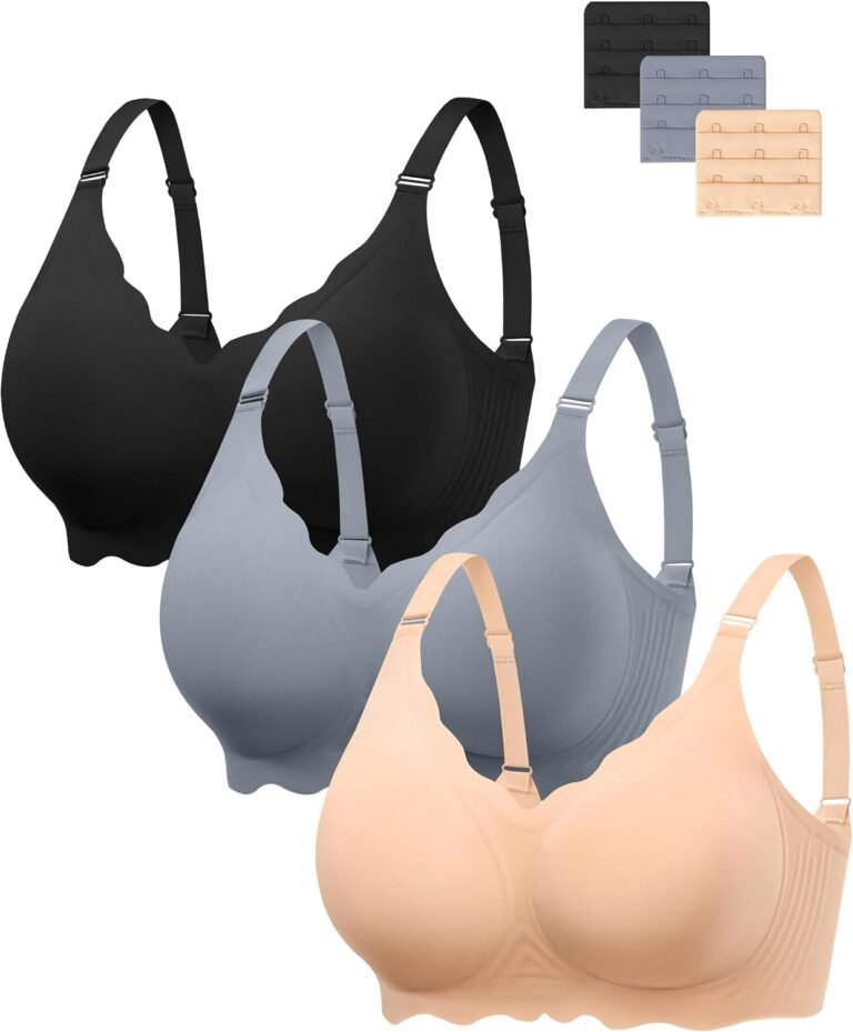 Best bra – Angelhood Seamless Jelly Bras for Women Wireless Push