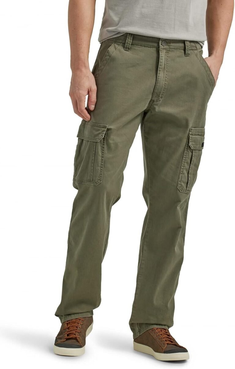Best cargo pants – Wrangler Men's Relaxed Fit Stretch Cargo Pant