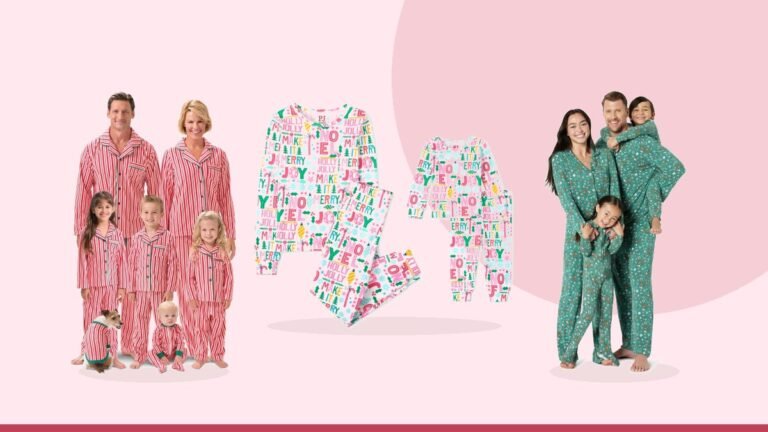 Best christmas mommy and me pajamas – The Children's Place Family Matching Christmas Pajama Sets,