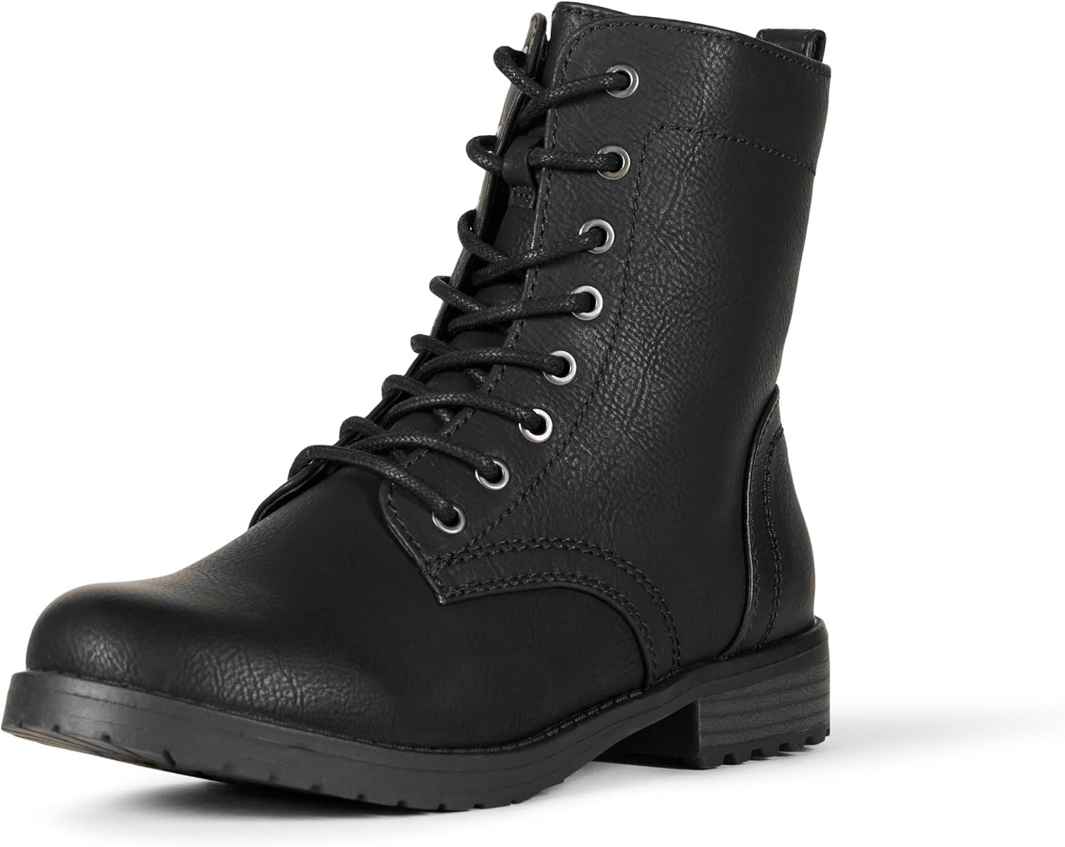 Best combat boots – Amazon Essentials Women's Lace-Up Combat Ankle Boots with