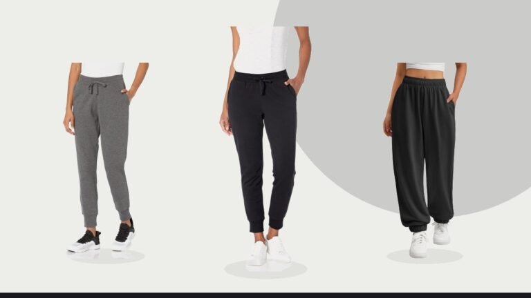 Best cotton joggers – Amazon Essentials Women's Cotton Fleece Jogger Sweatpants with