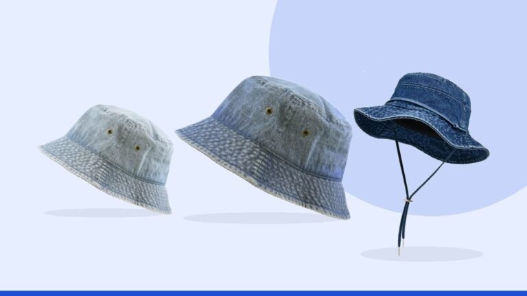 Best denim bucket hat – The Hat Depot Cotton Bucket Hat for Men