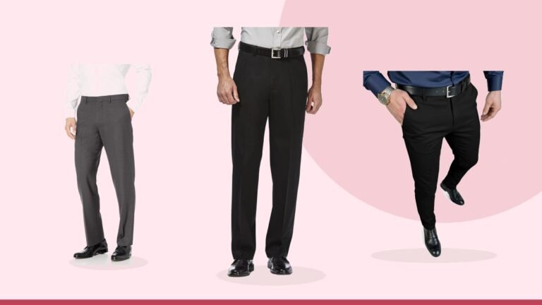 Best dress pants – Haggar Men's Classic Fit Premium No Iron Khaki