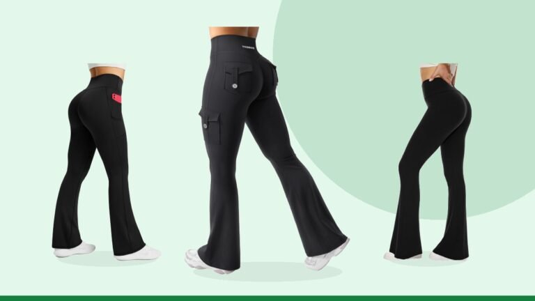 Best flare pants – YEOREO CoreFlex Women Workout Flare Leggings