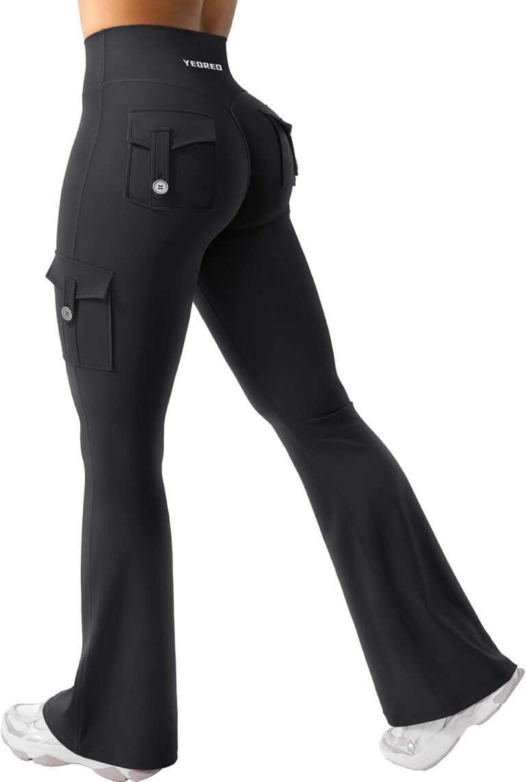 Best flare pants – YEOREO CoreFlex Women Workout Flare Leggings