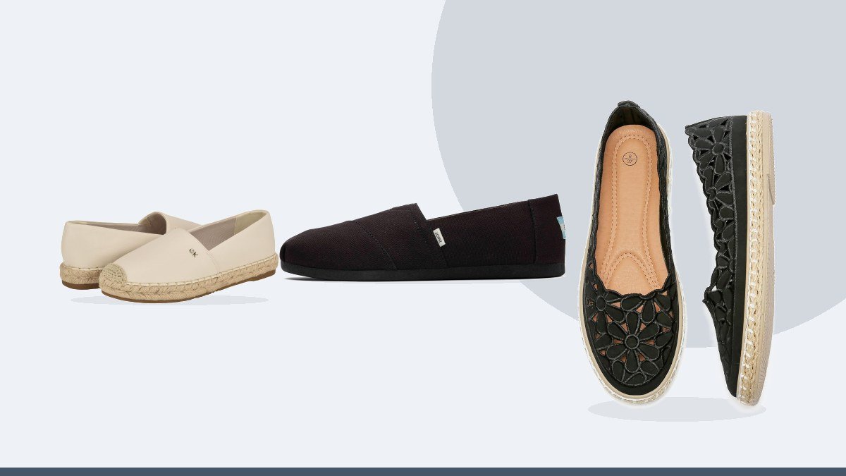 Best flat espadrilles – TOMS Women's Alpargata Classic Slip-On Espadrille, Textile Upper