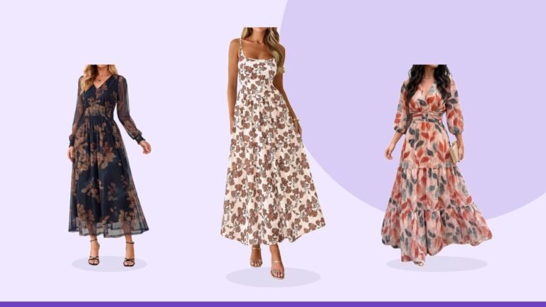 Best floral maxi dress – PRETTYGARDEN Women's Summer Boho Maxi Dress A Line