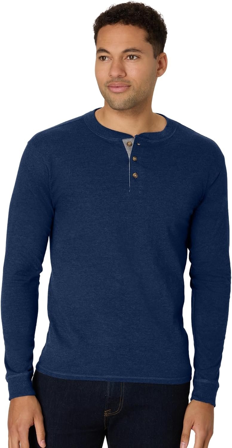 Best henley shirt – Hanes Mens T-Shirts, Men's Beefyt Henley Shirts, Men's