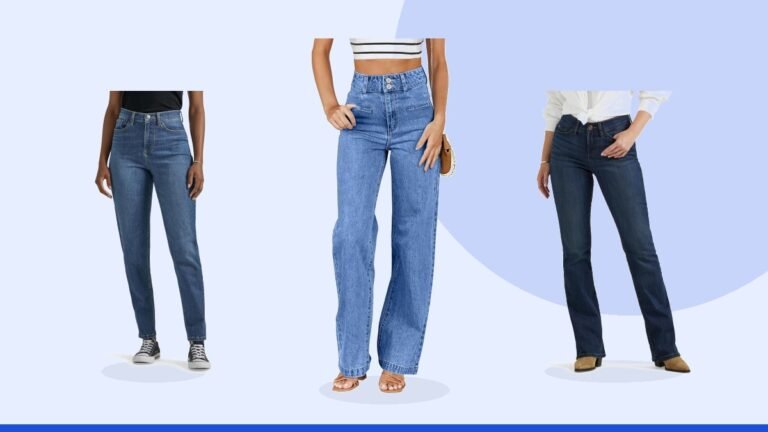 Best high waisted jeans – Sidefeel Jeans for Women High Waisted Straight Leg