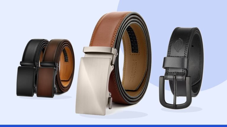 Best leather belt – CHAOREN Men's Leather Ratchet Belt - Customizable Fit