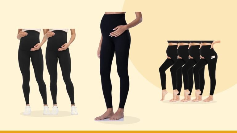 Best maternity leggings – POSHDIVAH Maternity Leggings for Women Pregnancy Yoga Pants