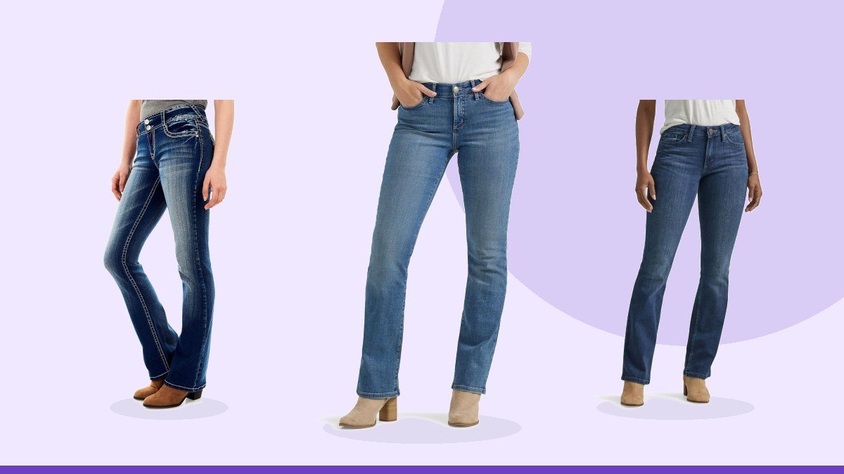 Best mid rise bootcut jeans – Lee Women's Ultra Lux Comfort with Flex Motion