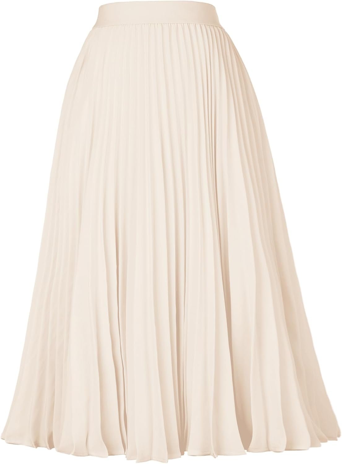 Best midi skirt – GRACE KARIN Pleated Midi Skirt for Women Chiffon