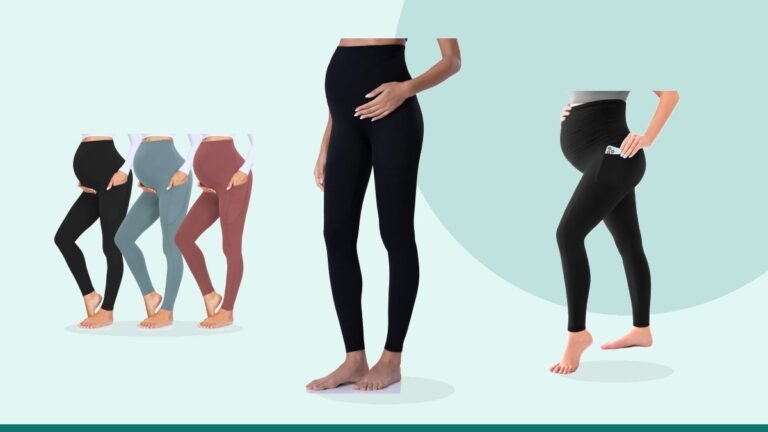 Best over the belly maternity leggings – POSHDIVAH Maternity Leggings for Women Pregnancy Yoga Pants