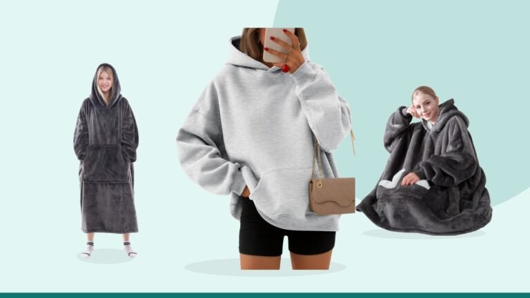 Best oversized hoodie – EFAN Women's Hoodies Oversized Sweatshirt Comfort Fleece Sweaters
