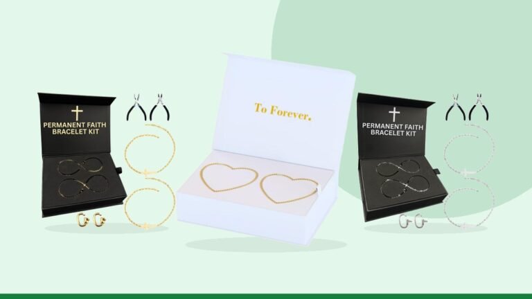 Best permanent jewelry style bracelet – Permanent Bracelet Kit – DIY Bracelet Making Kit