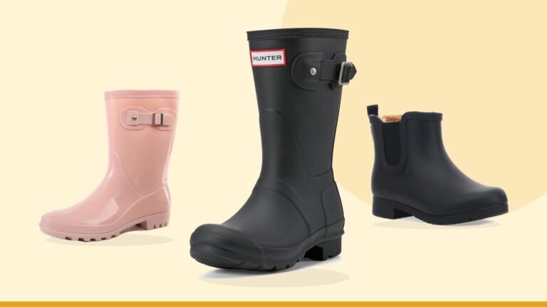 Best rain boots – Hunter Women's Original Short Rain Boots