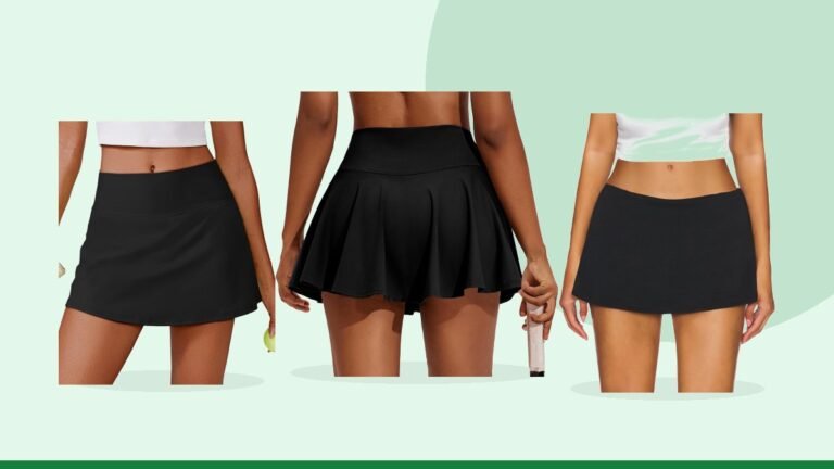 Best skort – PINSPARK Womens Tennis Skirt 14" Pleated Athletic Golf