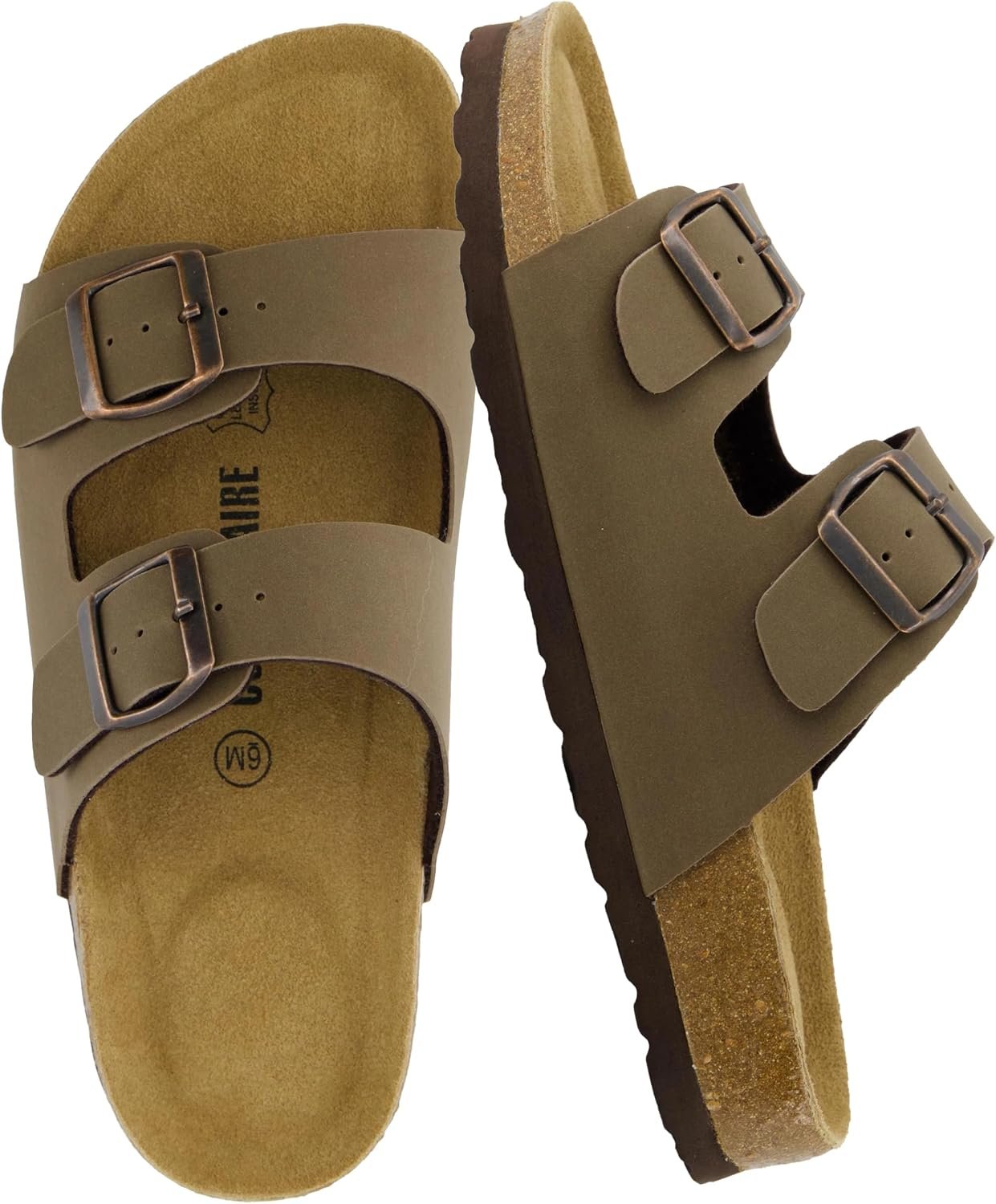 Best slide sandals – CUSHIONAIRE Lane Cork Slide Women's Sandals, Comfortable Sandals