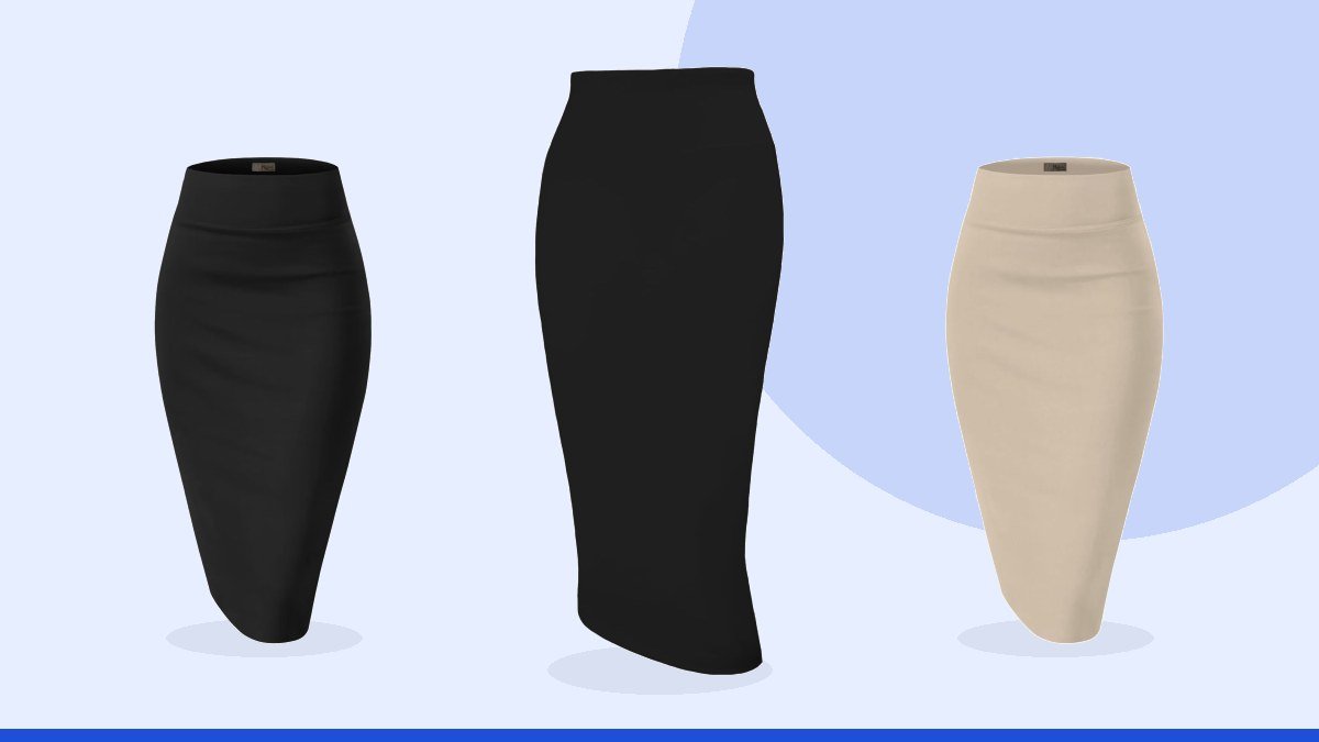 Best stretch pencil skirt – Tapata Women's Office Work Pencil Skirt Stretch High