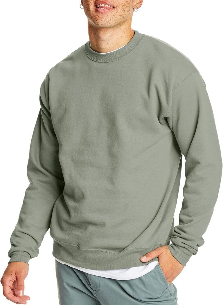 Best sweatshirt – Hanes Men's Sweatshirt, EcoSmart Fleece Crewneck Sweatshirt, Big