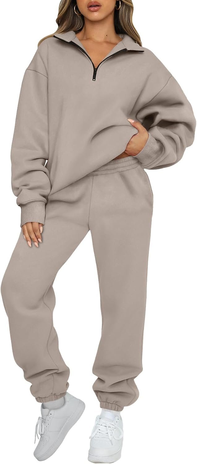 Best sweatsuit – AUTOMET Women's Sweatsuits 2 Piece Outfits Lounge Sets