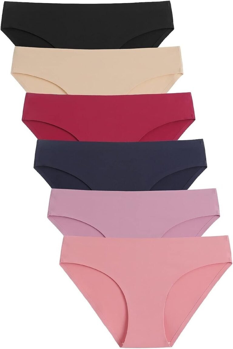 Best underwear – Caterlove Women's Seamless Underwear No Show Bikini Panties