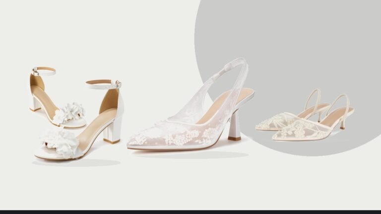 Best wedding shoes – Women’s Wedding Shoes for Bride, 2.5 Inch Kitten