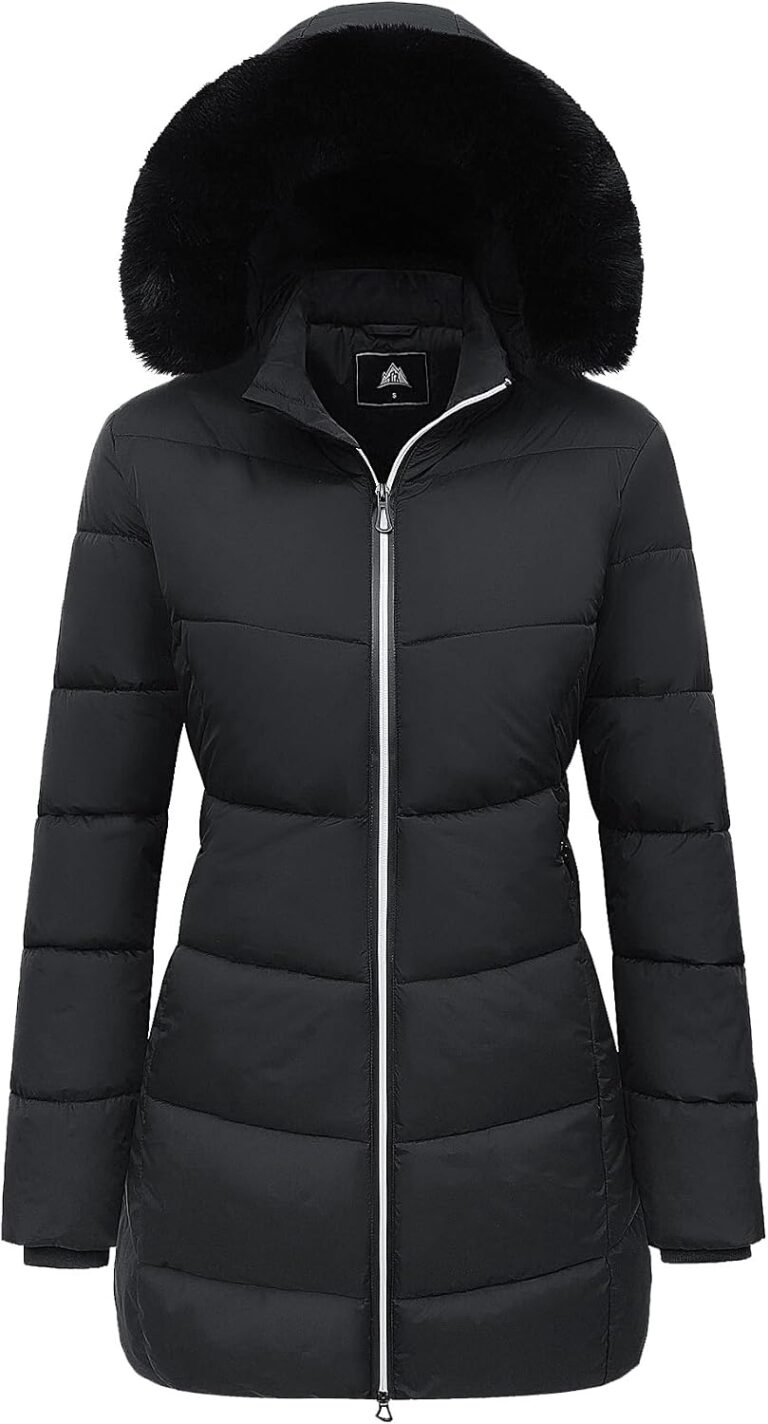 Best winter coat – Women's Long Warm Winter Puffer Jacket Lightweight Fashions